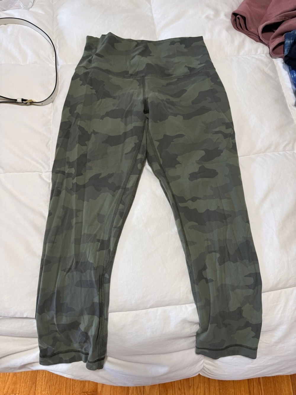 lululemon athletica Olive Green Camo High-Rise Leggings - Picture 5 of 5